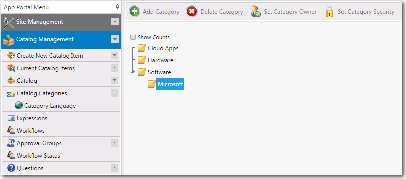 Browse Catalog Tab With Adobe Category Selected
